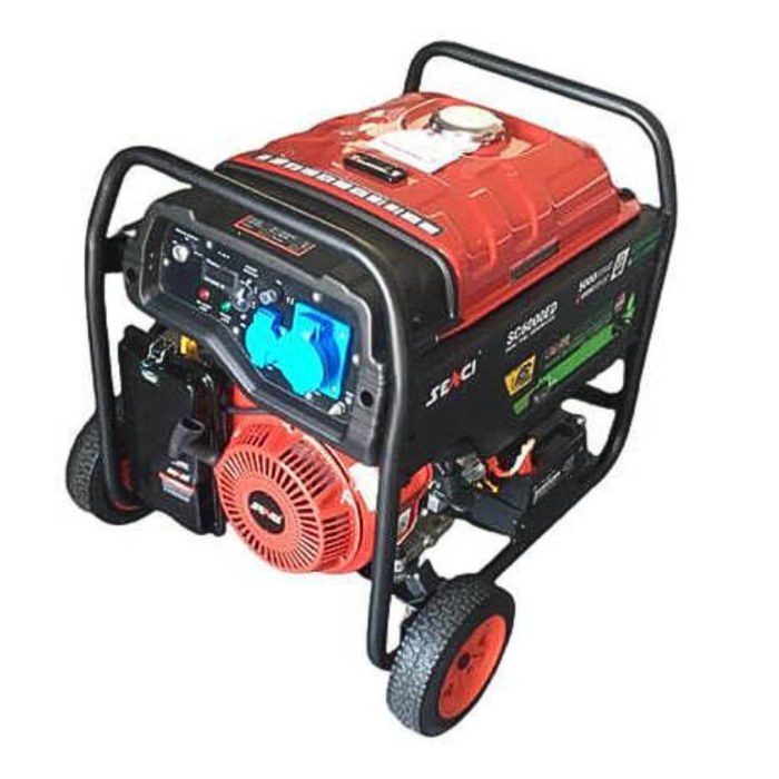 Генератор газобензиновий 5 кВт SC6000ED Senci