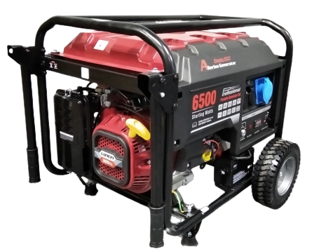 Генератор бензиновий  5.5 кВт Loncin LC 6500 D-AS
