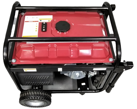 Генератор бензиновий  5.5 кВт Loncin LC 6500 D-AS