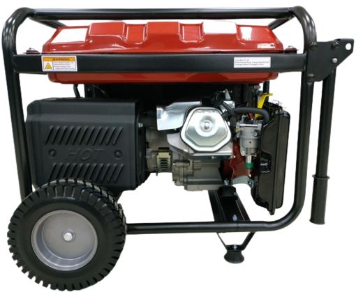 Генератор бензиновий  6.5 кВт Loncin LC 8000 D-AS