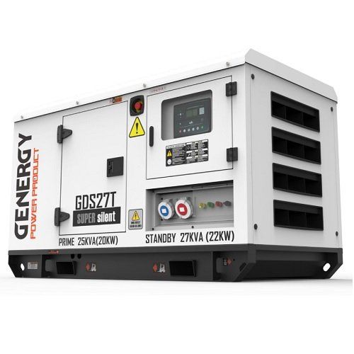 Генератор дизельний 22 кВт GENERGY GDS27T
