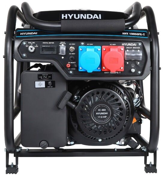 Генератор бензиновий 8 кВт Корея HHY 10050FE-T