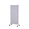 Ширма медична двосекційна ШБ-2-К на коліщатках