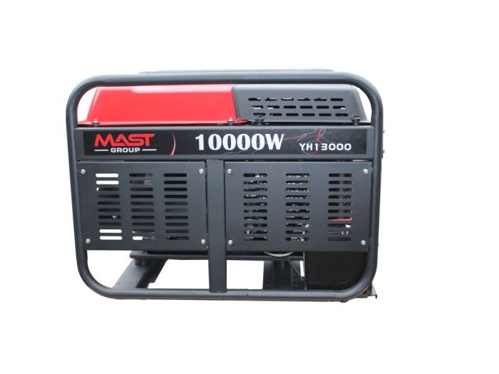 Генератор бензиновый 11 кВт Mast Group YH13000 с газовой плиткой Orcamp CK-505 и обогревателем Gardyer HE20
