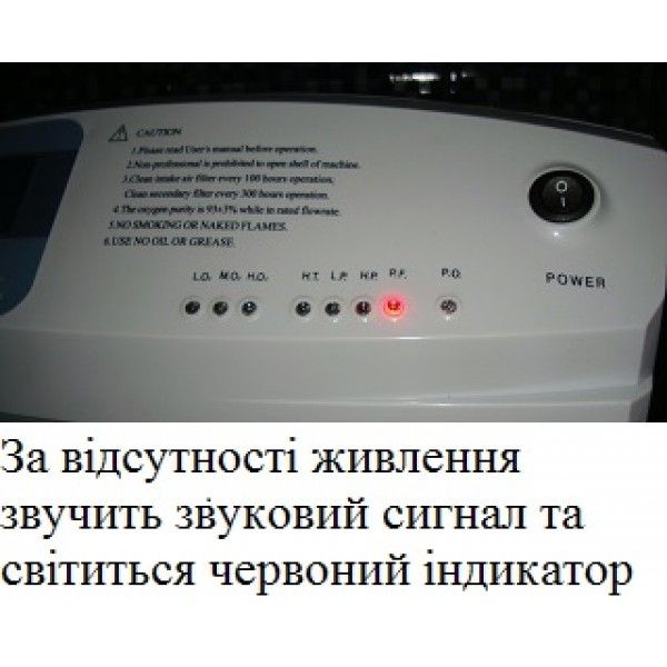 Концентратор кисневий 10 літрів з датчиком кисню JAY-10-А