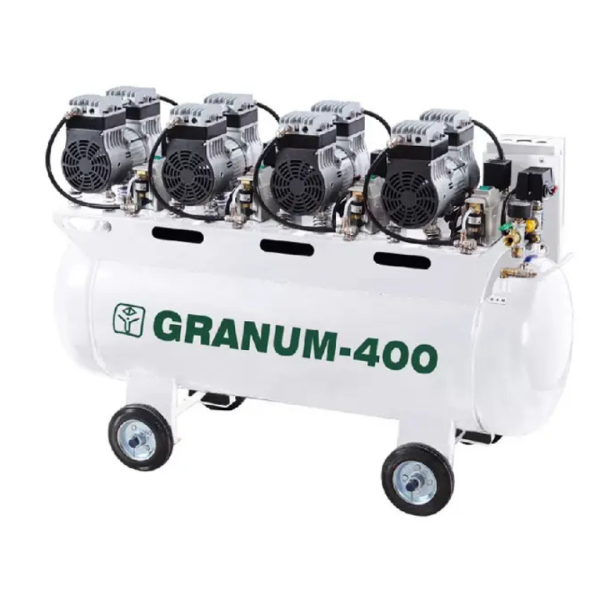 Компресор стоматологічний безмасляний Granum-400 з осушувачем