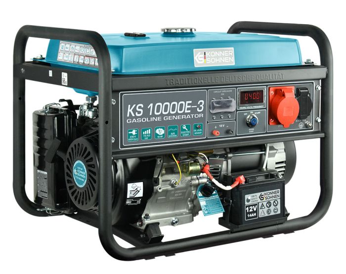 Генератор бензиновый 8 кВт Германия KS 10000E-3