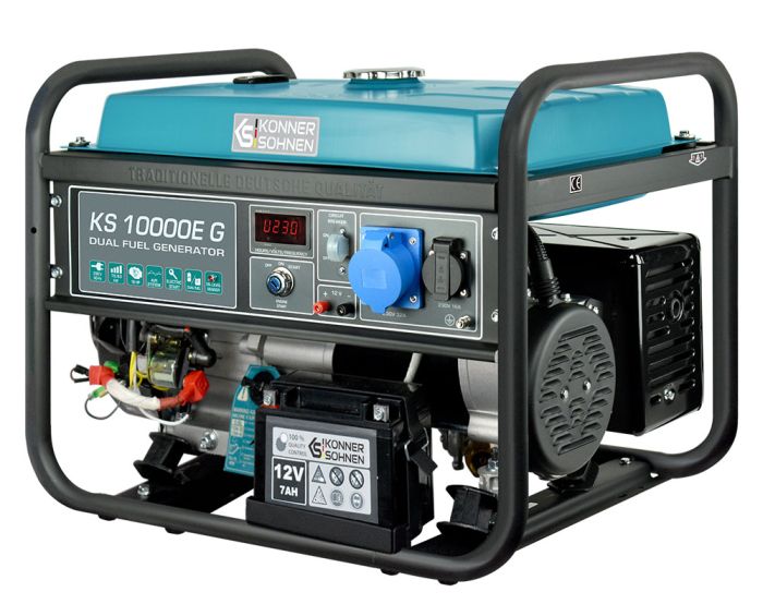 Генератор газобензиновий 8 кВт Німеччина KS 10000E G