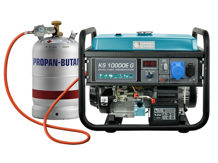 Генератор газобензиновий 8 кВт Німеччина KS 10000E G