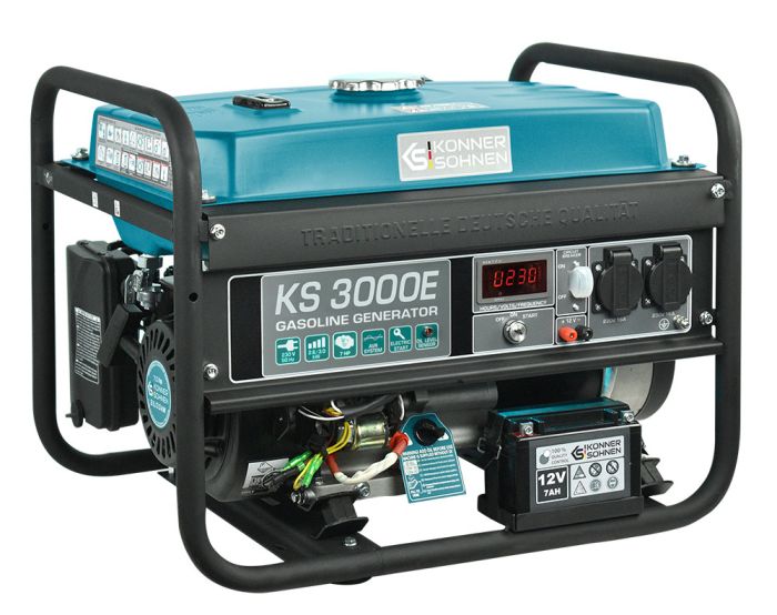 Генератор бензиновий 3 кВт Німеччина KS 3000E