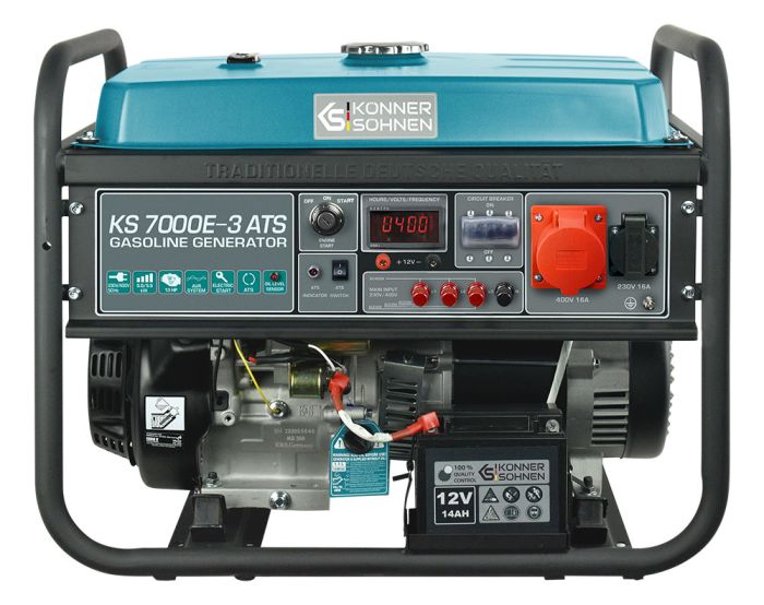 Бензиновый генератор 5.5 кВт Германия KS 7000E-3 ATS