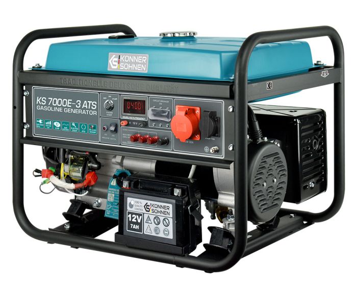 Бензиновый генератор 5.5 кВт Германия KS 7000E-3 ATS