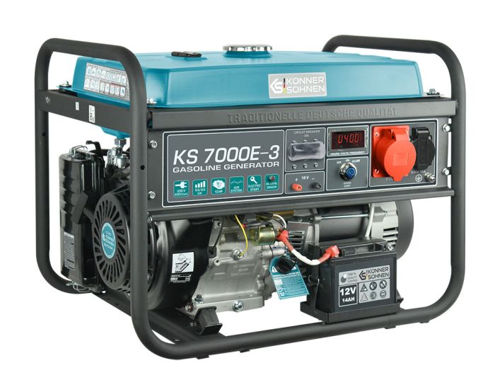 Генератор бензиновий 5.5 кВт Німеччина KS 7000E-3