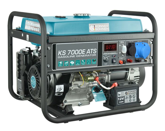 Генератор бензиновий 5.5 кВт Німеччина KS 7000E ATS