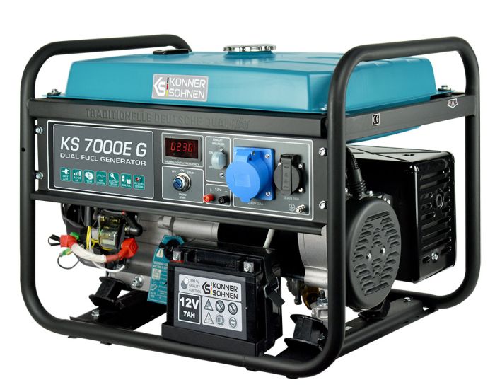 Генератор газобензиновий 5.5 кВт Німеччина KS 7000E G