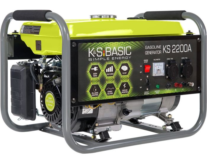 Генератор бензиновый 2.2 кВт KSB 2200A