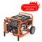 Генератор бензиновый 4.5 кВт GENERGY LIMITED 5000