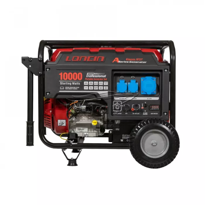 Генератор бензиновий 8 кВт Loncin LC10000DAS