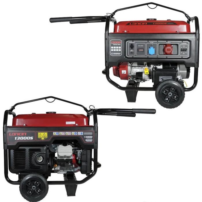 Генератор бензиновий 10 кВт Loncin LC13000S