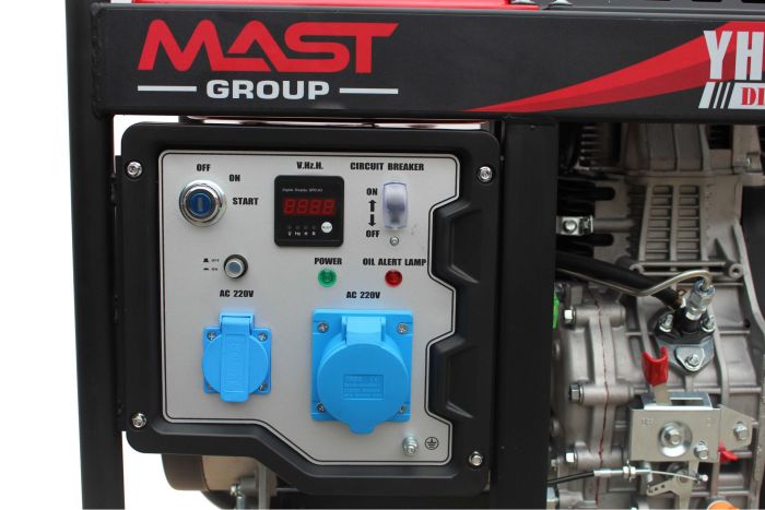 Генератор дизельный 8.5 кВт MAST YH11000AE
