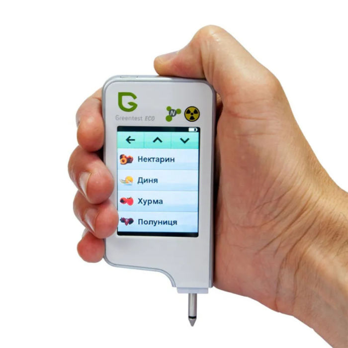 Нітрат-тестер, дозиметр і вимірювач жорсткості води GreenTest ECO 5 + риба