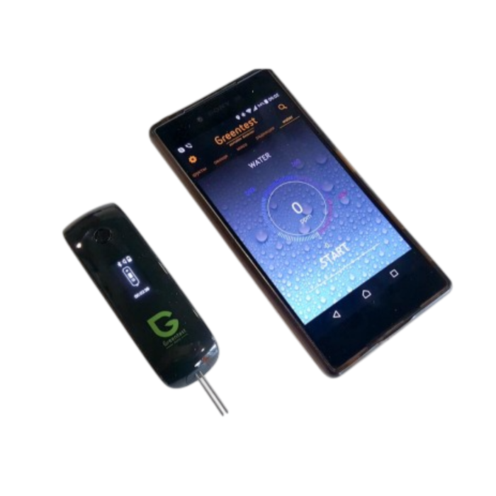 Нітрат-тестер і вимірювач жорсткості води Greentest mini + риба