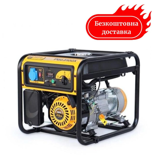 Генератор бензиновый 3.3 кВт PEZAL PGG3100X