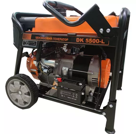 Генератор бензиновий 5.5 кВт GTM DK5500-L