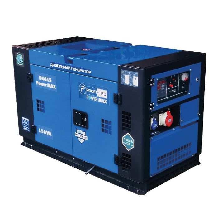 Генератор дизельный 12 кВт PROFI-TEC DGS15 Power MAX