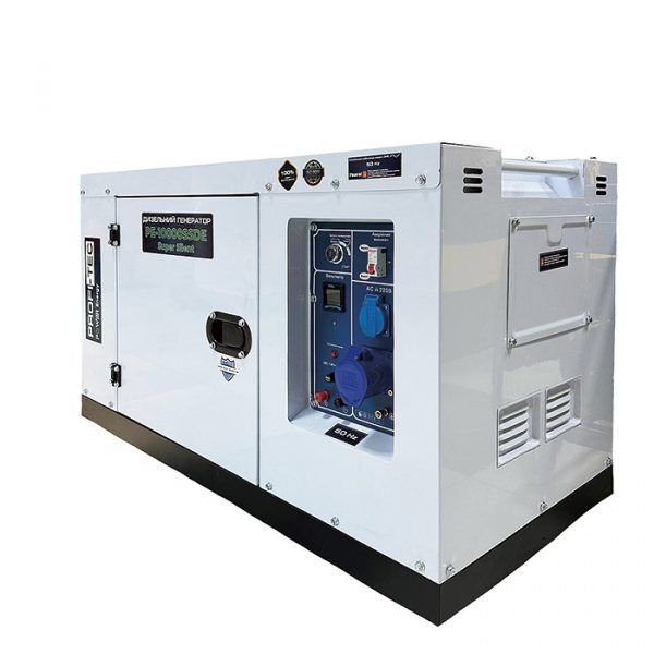 Генератор дизельний 7.5 кВт PROFI-TEC PE-10000SSDE Super Silent