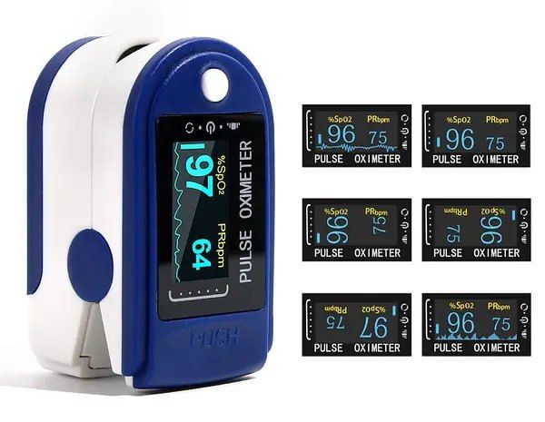 Пульсоксиметр CMS50D з чохлом