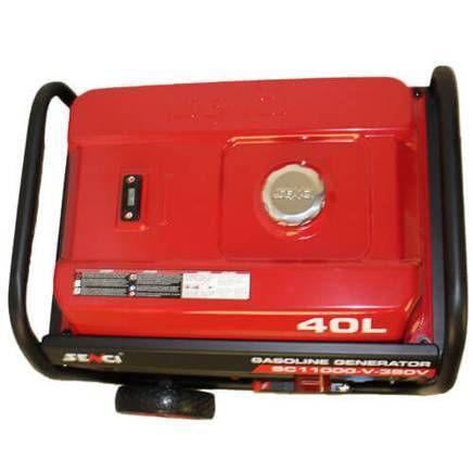 Генератор бензиновый 8.5 кВт Senci SC11000-V 380V