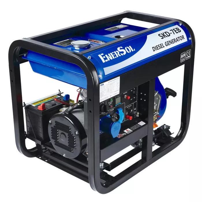 Генератор дизельный 6.5 кВт EnerSol SKD-7EB