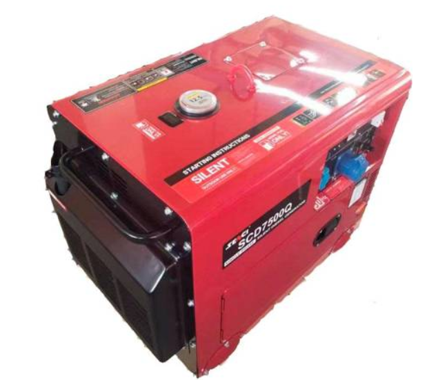 Генератор дизельный 5.5 кВт Senci SCD 7500Q