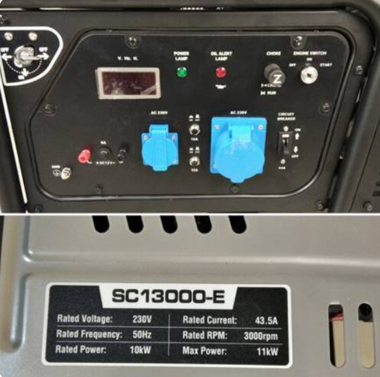 Генератор бензиновый 11 кВт Senci SC13000E