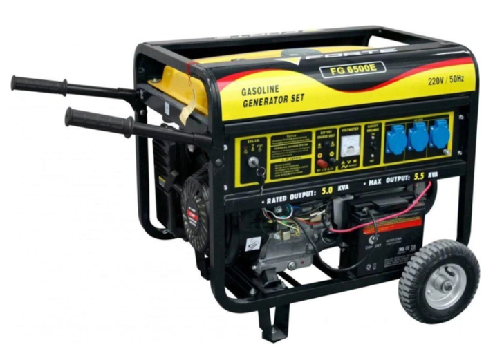 Генератор бензиновий 5.5 кВт Forte FG6500Е
