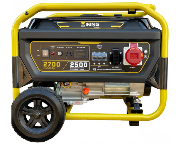 Генератор бензиновый 2.7 кВт Wiking Polska W138