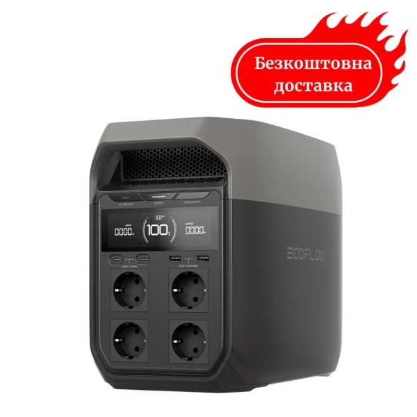 Зарядна станція EcoFlow 1800 Вт Delta 3